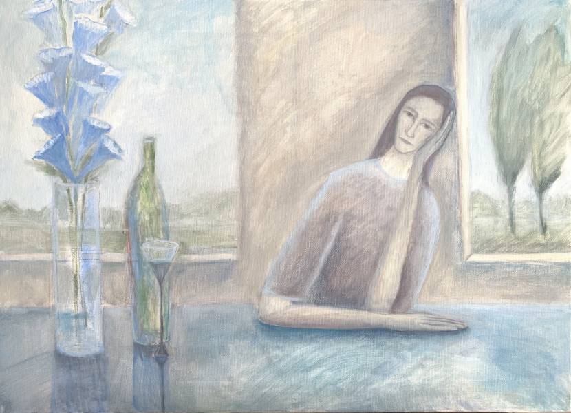 художник Григорьева Диана - картина Наедине с собой