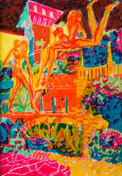 художник Krivozubova Yulia - картина Из серии: THE FUNNIES