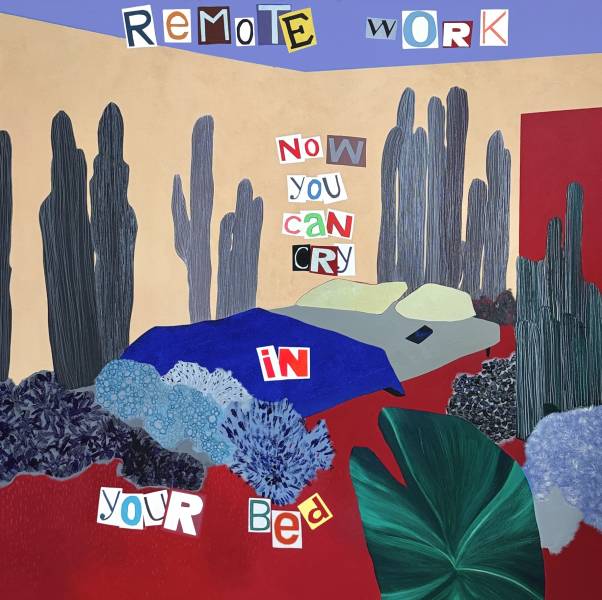 художник Pugacheva Elizaveta - картина Удаленка