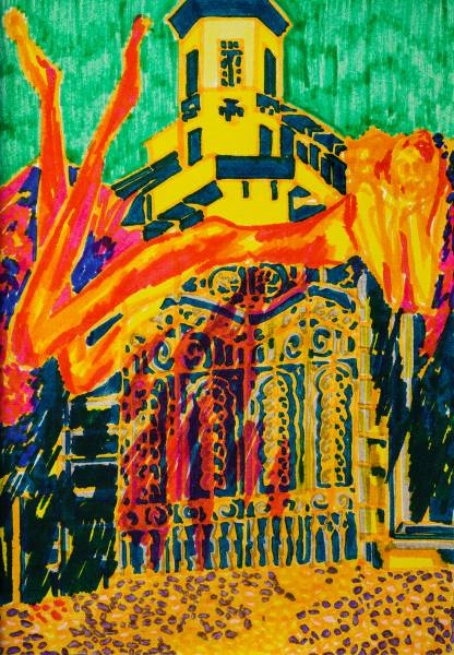 художник Krivozubova Yulia - картина Из серии: THE FUNNIES