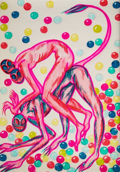 художник Krivozubova Yulia - картина Из серии: THE FUNNIES