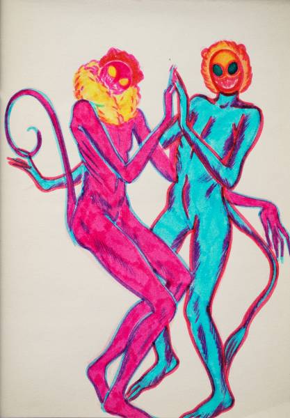 художник Krivozubova Yulia - картина Из серии: THE FUNNIES