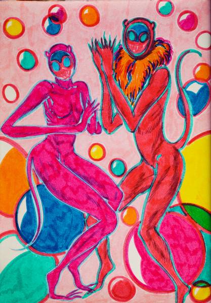 художник Krivozubova Yulia - картина Из серии: THE FUNNIES