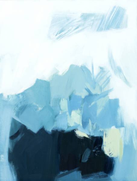 художник Леонтьева Оля - картина Голубая гора