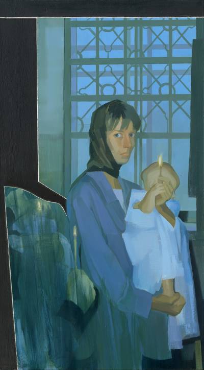 художник Левицкая Карина - картина Крещение