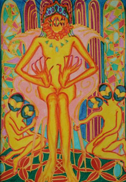 художник Krivozubova Yulia - картина Из серии: THE BABIES