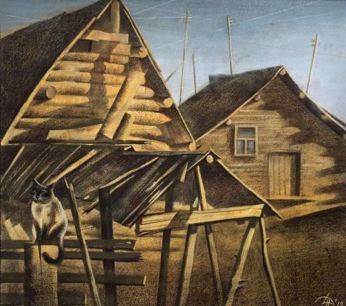 художник Хёртнагль Динара - картина Март