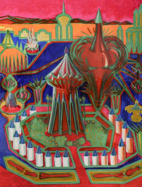 художник Krivozubova Yulia - картина Из серии: BOMB BOMB BOMB