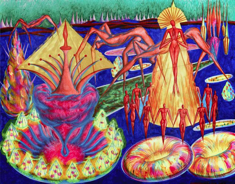 художник Krivozubova Yulia - картина Из серии: BOMB BOMB BOMB