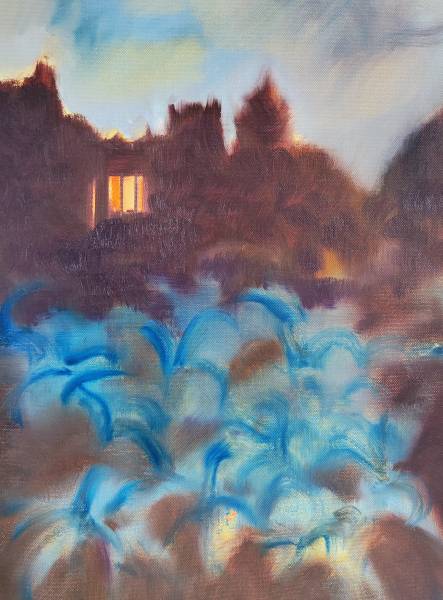 художник Prades Nadya - картина Жить среди цветов