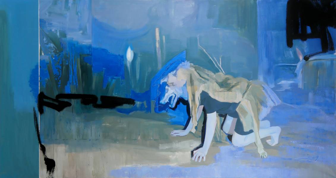 художник Левицкая Карина - картина Страх