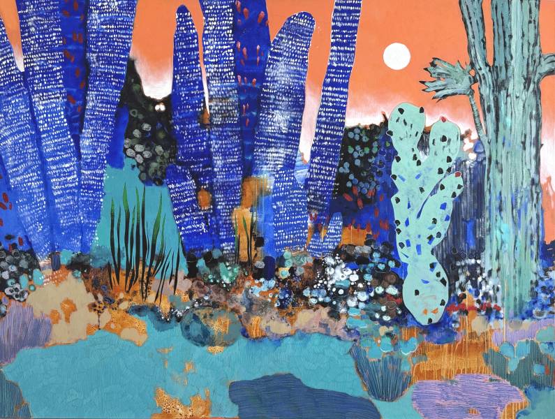 художник Pugacheva Elizaveta - картина Зной